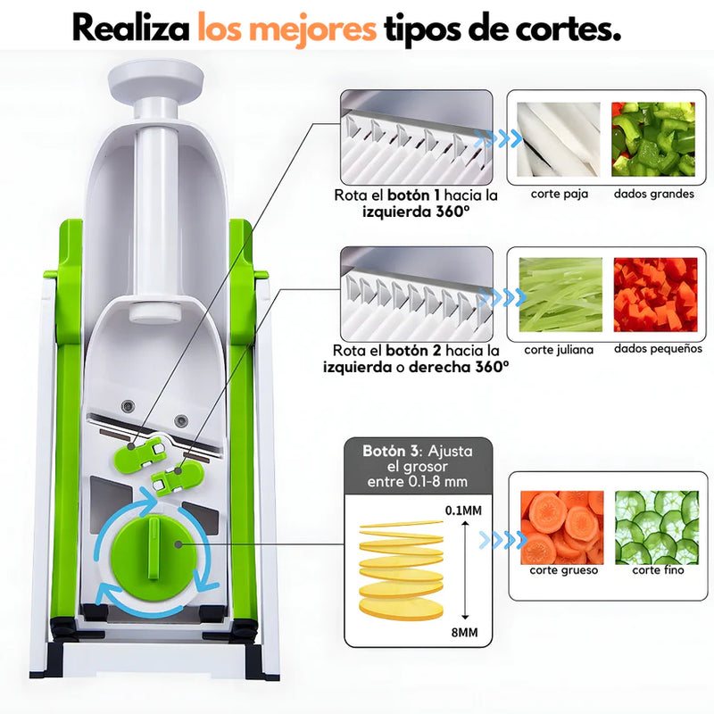CORTADORA DE VEGETALES Y FRUTAS