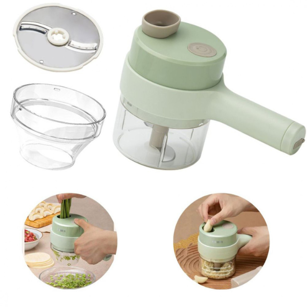 CORTADOR DE VERDURAS ELÉCTRICO PORTÁTIL