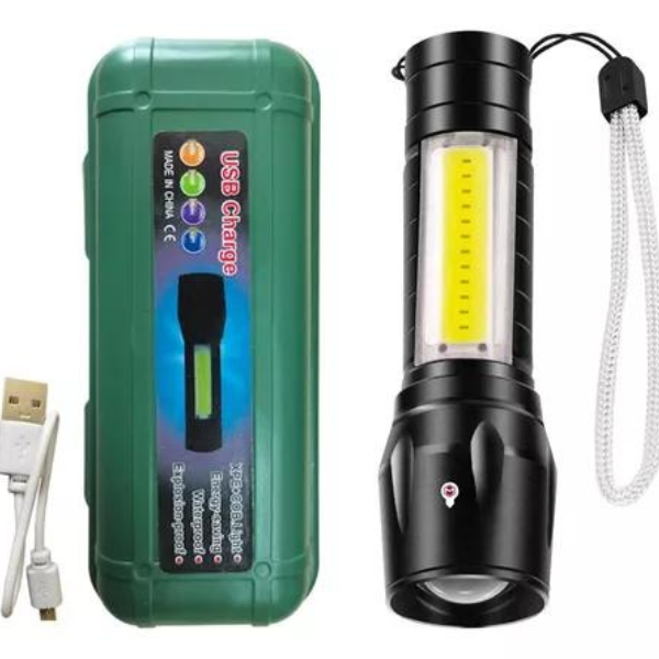 LINTERNA LUZ LED RECARGABLE