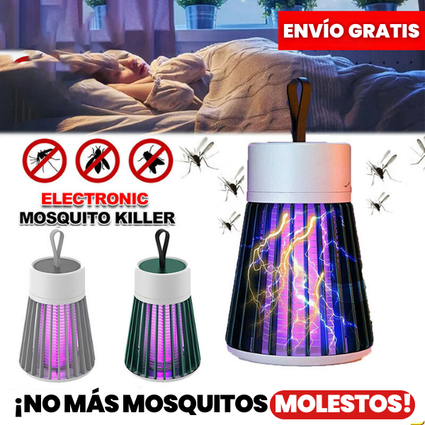 LÁMPARA ELÉCTRICA PORTÁTIL MATA INSECTOS