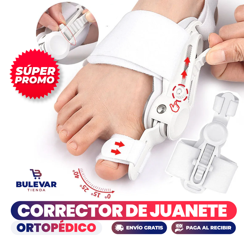 CORRECTOR DE JUANETE ORTOPÉDICO