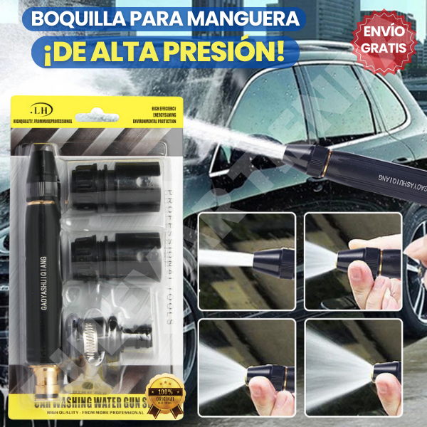 BOQUILLA REGULABLE DE ALTA PRESIÓN