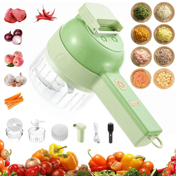 CORTADOR DE VERDURAS ELÉCTRICO PORTÁTIL