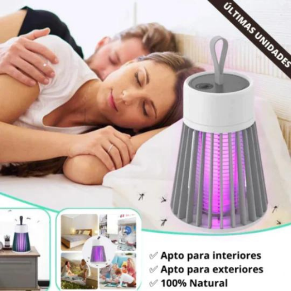 LÁMPARA ELÉCTRICA PORTÁTIL MATA INSECTOS
