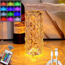 LÁMPARA ELEGANTE DE CRISTAL LED CON BLUETOOTH Y CONTROL