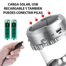 LINTERNA LED SOLAR PORTÁTIL 6 EN 1