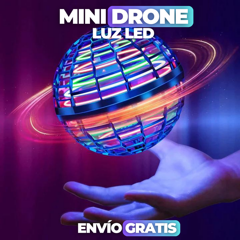 MINI DRONE CON LUZ LED