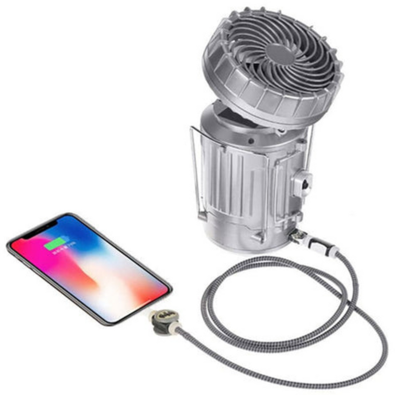 LINTERNA LED SOLAR PORTÁTIL 6 EN 1