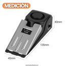 ALARMA DE TOPE DE PUERTA INALÁMBRICO