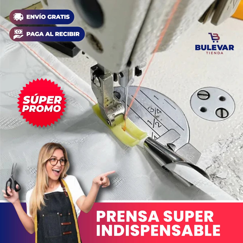 PRENSA PARA DOBLADILLOS + ENVÍO GRATIS