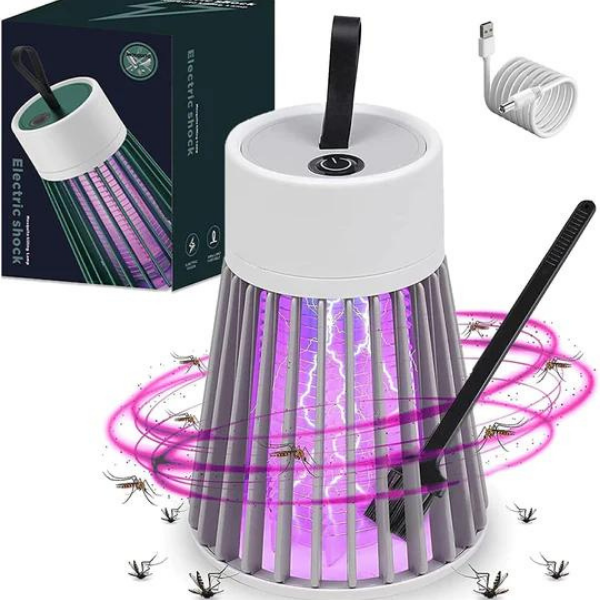 LÁMPARA ELÉCTRICA PORTÁTIL MATA INSECTOS