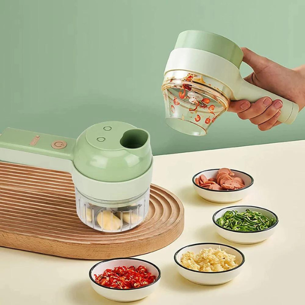 CORTADOR DE VERDURAS ELÉCTRICO PORTÁTIL