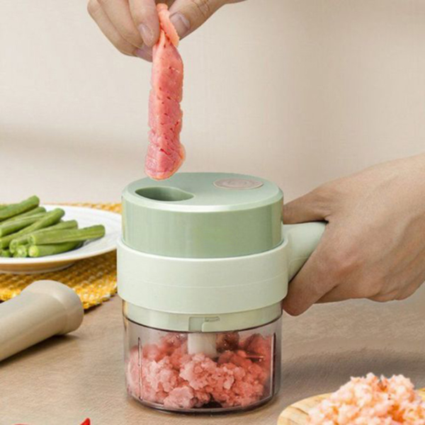 CORTADOR DE VERDURAS ELÉCTRICO PORTÁTIL