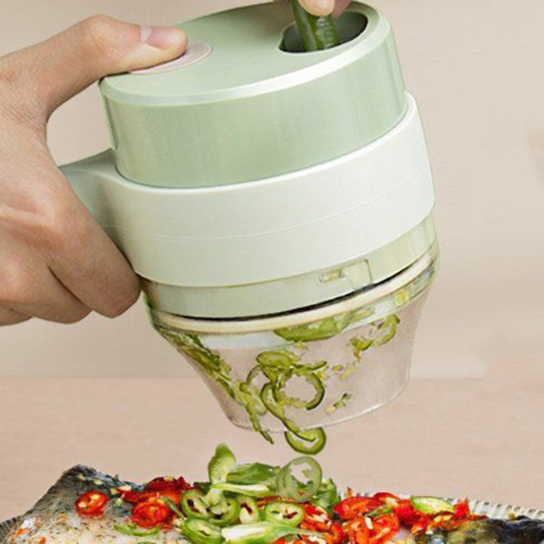 CORTADOR DE VERDURAS ELÉCTRICO PORTÁTIL