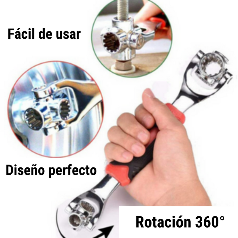 LLAVE MULTIFUNCIONAL PRO 360 GRADO