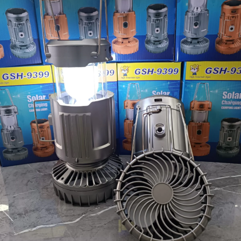 LINTERNA LED SOLAR PORTÁTIL 6 EN 1