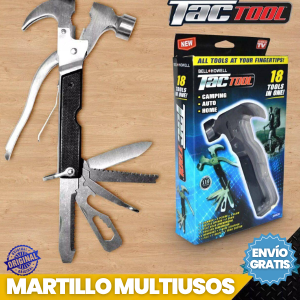 MARTILLO MULTIUSOS 18 EN 1