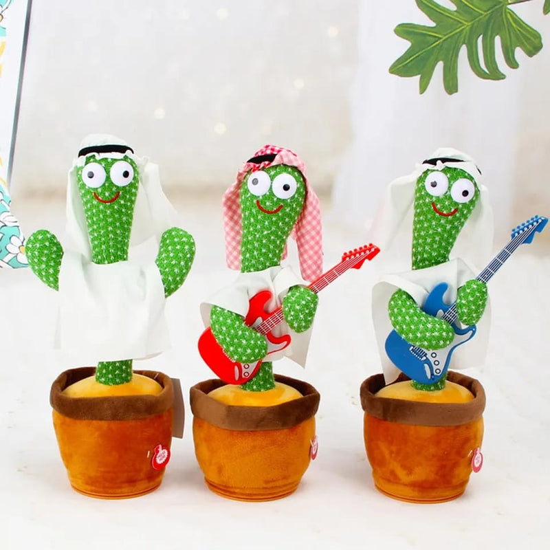 CACTUS BAILARÍN RECARGABLE ¡DIVERSIÓN SIN LÍMITES!