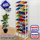ORGANIZADOR DE ZAPATOS 10 NIVELES