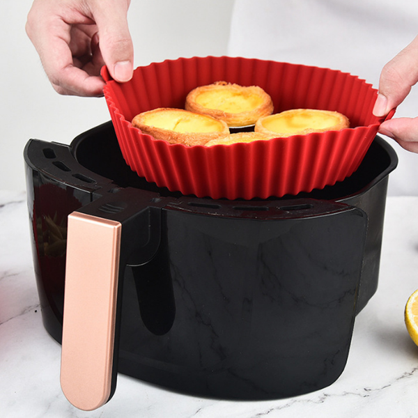 PACK DE 6 CANASTAS DE SILICONA PARA AIR FRYER