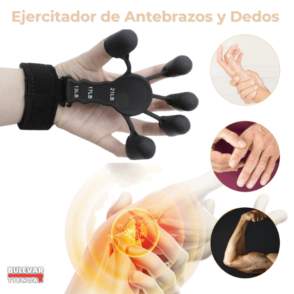 EJERCITADOR DE ANTEBRAZOS Y DEDOS ¡PRODUCTO INNOVADOR!