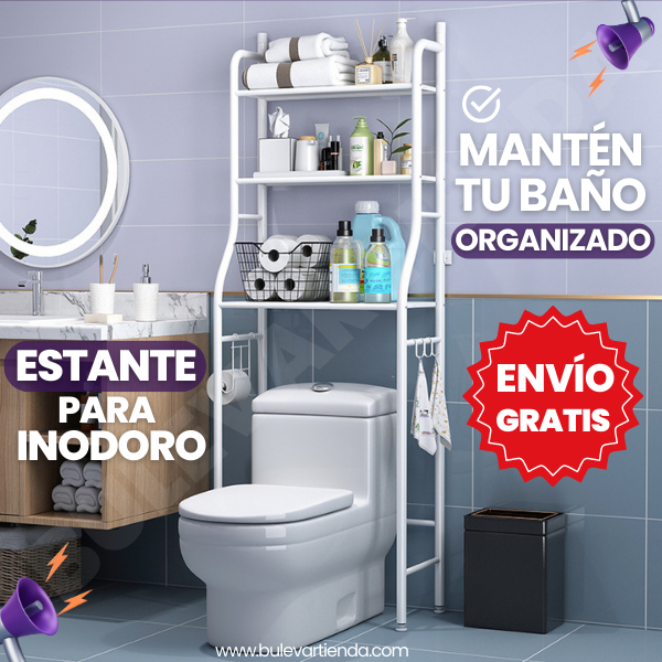 ESTANTE ORGANIZADOR PARA INODORO