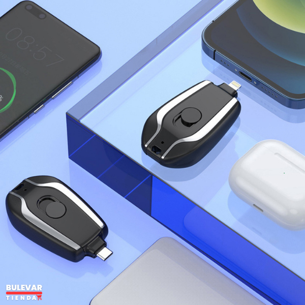 MINI CARGADOR PORTÁTIL DE CARGA RÁPIDA