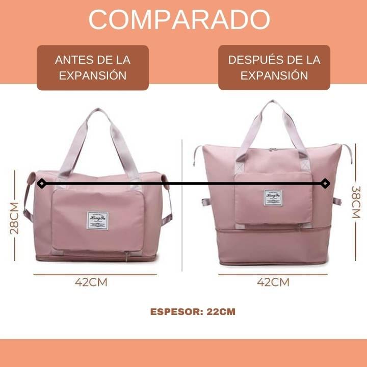 BOLSO DE VIAJE: ¡MULTIFUNCIONAL EXPANDIBLE!