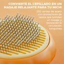 CEPILLO CALABAZA PARA MASCOTAS + PROMO