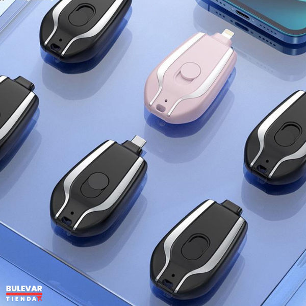 MINI CARGADOR PORTÁTIL DE CARGA RÁPIDA