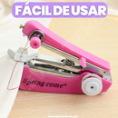 MINI MÁQUINA DE COSER VIAJERA + PROMO