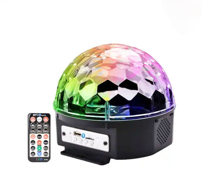 BOLA DE LUZ LED PARLANTE CON BLUETOOTH 🎵