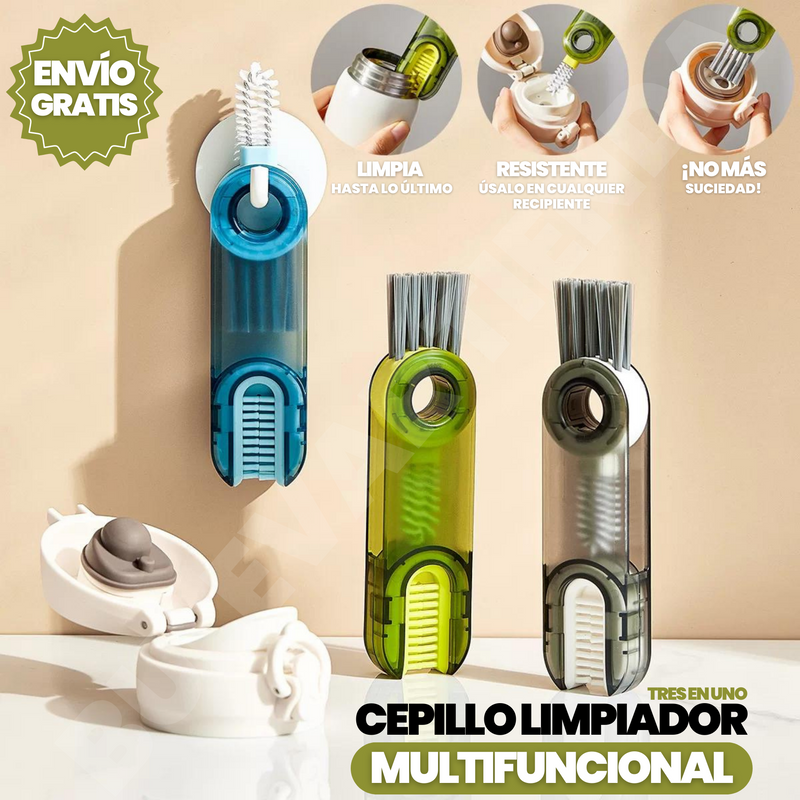 CEPILLO DE LIMPIEZA MULTIFUNCIONAL 3 EN 1