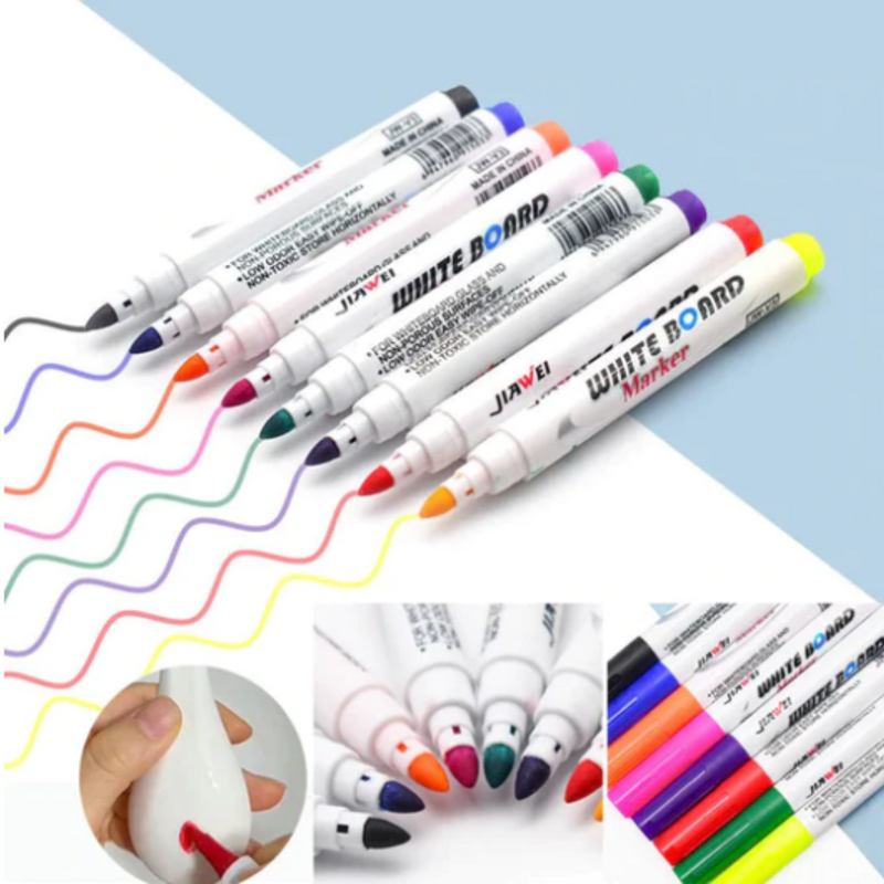 KIT 12 MARCADORES MÁGICOS PARA DIBUJAR EN EL AGUA