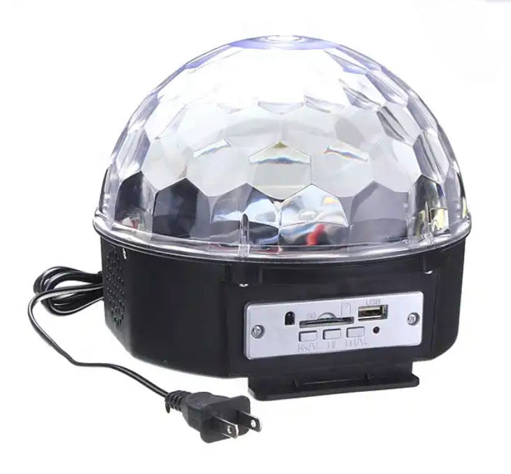 BOLA DE LUZ LED PARLANTE CON BLUETOOTH 🎵