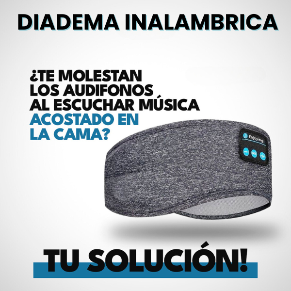 AURICULARES INALÁMBRICOS ESTILO DIADEMA PARA DORMIR