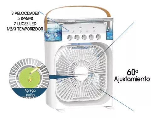 AIRE ACONDICIONADO PORTÁTIL 600ml