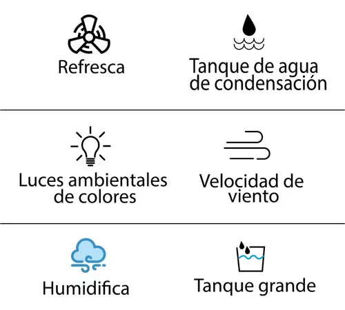 AIRE ACONDICIONADO PORTÁTIL 600ml