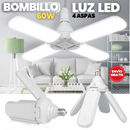 BOMBILLO LED 4 ASPAS 60W