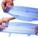 TAPAS DE SILICONA REUTILIZABLE (A PRUEBA DE CALOR Y FRIO)